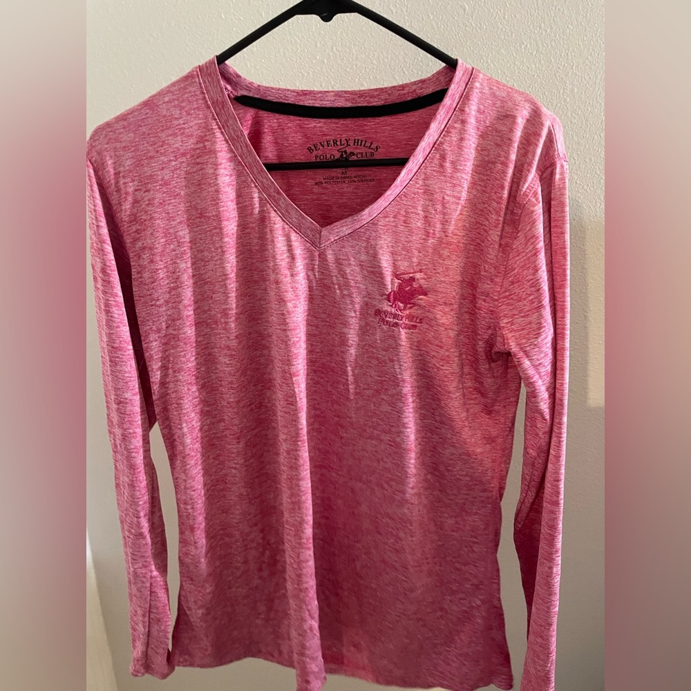 polo shirt pink